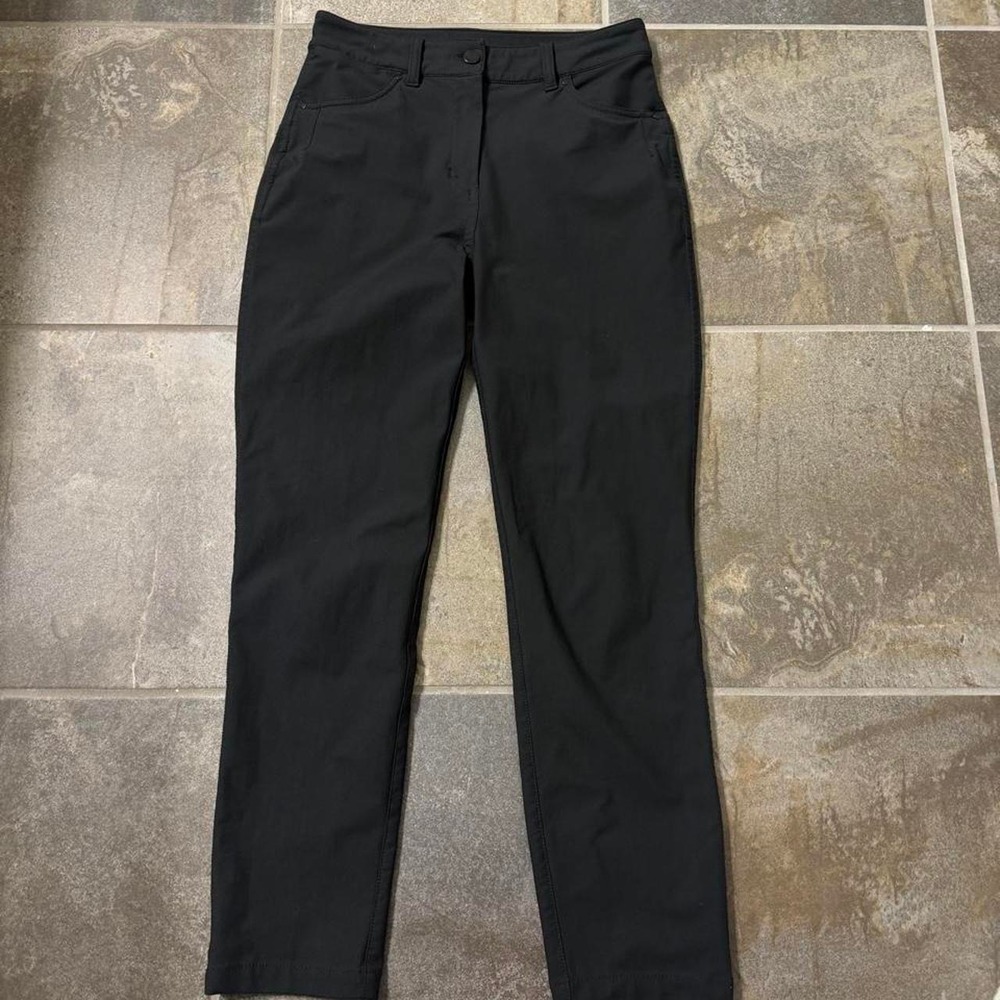 Lululemon City Sleek 5 Pocket 7/8 Pant Black Size 4 W5CZIS